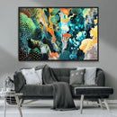 Vivid Underwater Coral Reef Wall Art Canvas Print, by MyGreatCanvas | Canvas Wall Art Prints | Photo Prints & Wall Decor