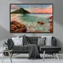 Coastal Landscape Wall Art Canvas Print – Rocky Shore and by MyGreatCanvas | Canvas Wall Art Prints | Photo Prints & Wall Decor