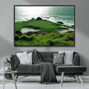 Coastal Golf Course Wall Art Canvas Print – Scenic Green by MyGreatCanvas | Canvas Wall Art Prints | Photo Prints & Wall Decor
