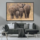 Wild Elephant Wall Art Canvas Print by MyGreatCanvas | Canvas Wall Art Prints | Photo Prints & Wall Decor
