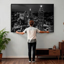 Atlanta Skyline Wall Art Canvas Print, Atlanta Downtown by MyGreatCanvas | Canvas Wall Art Prints | Photo Prints & Wall Decor