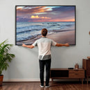 Ocean Sunset Wall Art Canvas Print – Coastal Beach by MyGreatCanvas | Canvas Wall Art Prints | Photo Prints & Wall Decor