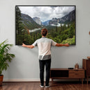 Yosemite Valley Wall Art Canvas Print – Misty Mountain by MyGreatCanvas | Canvas Wall Art Prints | Photo Prints & Wall Decor