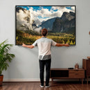 Yosemite Valley River Wall Art Canvas Print by MyGreatCanvas | Canvas Wall Art Prints | Photo Prints & Wall Decor