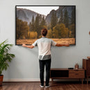 Yosemite Valley Autumn Forest Landscape Wall Art Canvas by MyGreatCanvas | Canvas Wall Art Prints | Photo Prints & Wall Decor
