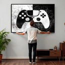 Abstract Gaming Controller Wall Art Canvas Print by MyGreatCanvas | Canvas Wall Art Prints | Photo Prints & Wall Decor