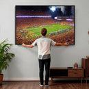 Clemson Football Stadium Wall Art Canvas Print, College by MyGreatCanvas | Canvas Wall Art Prints | Photo Prints & Wall Decor