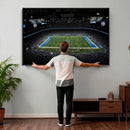 Detroit Lions Stadium Wall Art Canvas Print, Football Field by MyGreatCanvas | Canvas Wall Art Prints | Photo Prints & Wall Decor
