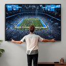 Detroit Lions Stadium Wall Art Canvas Print, Football Field by MyGreatCanvas | Canvas Wall Art Prints | Photo Prints & Wall Decor