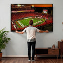 Georgia Bulldogs Stadium Wall Art Canvas Print, Sanford by MyGreatCanvas | Canvas Wall Art Prints | Photo Prints & Wall Decor