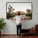 Joshua Tree Desert Wall Art Canvas Print, Minimal by MyGreatCanvas | Canvas Wall Art Prints | Photo Prints & Wall Decor