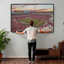 Donald W. Reynolds Razorback Stadium Wall Art Canvas Print – by MyGreatCanvas | Canvas Wall Art Prints | Photo Prints & Wall Decor
