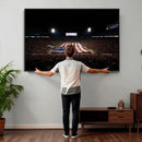 Oklahoma Memorial Stadium Wall Art Canvas Print – Oklahoma by MyGreatCanvas | Canvas Wall Art Prints | Photo Prints & Wall Decor