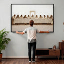The Last Supper Wall Art Canvas Print, Jesus Christ Biblical by MyGreatCanvas | Canvas Wall Art Prints | Photo Prints & Wall Decor
