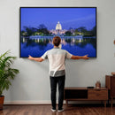 Washington White House Skyline Wall Art Canvas Print – by MyGreatCanvas | Canvas Wall Art Prints | Photo Prints & Wall Decor