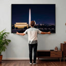 Washington White House Skyline Wall Art Canvas Print – by MyGreatCanvas | Canvas Wall Art Prints | Photo Prints & Wall Decor