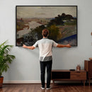 acek Malczewski Landscape at the Vistula Wall Art Canvas by MyGreatCanvas | Canvas Wall Art Prints | Photo Prints & Wall Decor