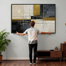 Abstract Gold and Black Wall Art Canvas Print – Modern by MyGreatCanvas | Canvas Wall Art Prints | Photo Prints & Wall Decor