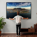 Cape Town Skyline Wall Art Canvas Print – Table Mountain by MyGreatCanvas | Canvas Wall Art Prints | Photo Prints & Wall Decor