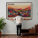 Yayoi Kusama Colorful Landscape Wall Art Canvas Print – by MyGreatCanvas | Canvas Wall Art Prints | Photo Prints & Wall Decor