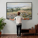 Katie Staples Hillside Canvas Wall Art — Coastal Wildflower by MyGreatCanvas | Canvas Wall Art Prints | Photo Prints & Wall Decor