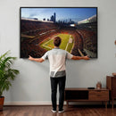 Chicago Bears Soldier Field Canvas Wall Art, NFL Stadium Panorama Print, Football Arena Photography for Sports Fans by MyGreatCanvas | Canvas Wall Art Prints | Photo Prints & Wall Decor