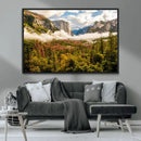 Half Dome Yosemite Canvas Wall Art – Majestic Triptych