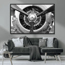 Vintage Airplane Wall Art Canvas Print by MyGreatCanvas | Canvas Wall Art Prints | Photo Prints & Wall Decor