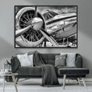 Vintage Antique Airplane Wall Art Canvas Print by MyGreatCanvas | Canvas Wall Art Prints | Photo Prints & Wall Decor