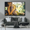 Hinduism Statue Wall Art Canvas Print