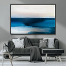 Dark Blue Abstract Wall Art Canvas Print by MyGreatCanvas | Canvas Wall Art Prints | Photo Prints & Wall Decor