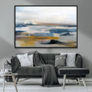 Abstract Landscape Wall Art Canvas | 3 Panel Modern Blue, by MyGreatCanvas | Canvas Wall Art Prints | Photo Prints & Wall Decor