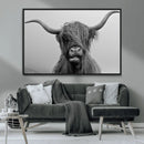 Texas Cow Wall Art Canvas, Texas Longhorn Cattle Canvas by MyGreatCanvas | Canvas Wall Art Prints | Photo Prints & Wall Decor
