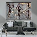 Abstract African Womens Art Canvas Print by MyGreatCanvas | Canvas Wall Art Prints | Photo Prints & Wall Decor