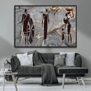 African American Wall Art – Elegant African Women Canvas