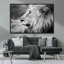 Lion Wall Art Canvas Print – Framed Majestic Wildlife by MyGreatCanvas | Canvas Wall Art Prints | Photo Prints & Wall Decor