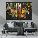 Kitchen Spice Wall Art Canvas Print