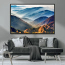 Mountains Forest Autumn Wall Art Canvas Print by MyGreatCanvas | Canvas Wall Art Prints | Photo Prints & Wall Decor