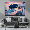 Santorini Island Wall Art Canvas Print by MyGreatCanvas | Canvas Wall Art Prints | Photo Prints & Wall Decor