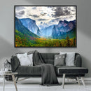 Yosemite Park Half Dome 3 Panel Canvas Print | Large Giclée by MyGreatCanvas | Canvas Wall Art Prints | Photo Prints & Wall Decor