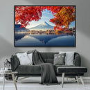 Mount Fuji Canvas Wall Art Japan Autumn Mountain Canvas