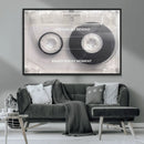 Vintage Cassette Tape Canvas Wall Art - Inspirational 'Life by MyGreatCanvas | Canvas Wall Art Prints | Photo Prints & Wall Decor
