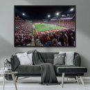 Mississippi State Bulldogs Stadium Wall Art Canvas Print –