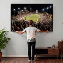 Washington-Grizzly Stadium Canvas Wall Art – Exciting Game