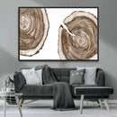 Wood Tree Ring Wall Art Canvas Prints, Tree Rings –