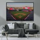 Los Angeles Angels Baseball Canvas Print - Anaheim Angel