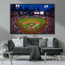 St. Louis Cardinals Baseball Team Print - Busch Stadium Wall by MyGreatCanvas | Canvas Wall Art Prints | Photo Prints & Wall Decor
