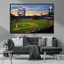 Citizens Bank Park Philadelphia Phillies Wall Art Canvas |