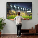 Columbus Crew Stadium Match Triple Canvas Wall Art - Dynamic