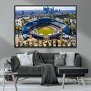 Los Angeles Dodgers Dodger Stadium Wall Art Canvas Print -